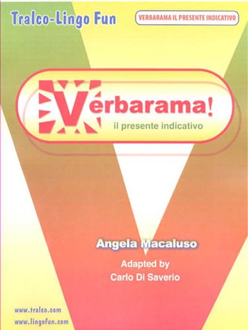 Title details for Verbarama il presente indicativo by Angela Macaluso - Wait list